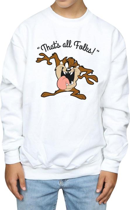 Immagine prodotto Looney Tunes That's All Folks Felpa Diavolo della Tasmania Ragazzi (116)