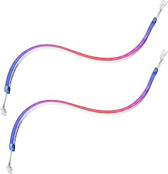 Actual product image Phanteks Neon D-RGB LED strip, combo set, 40 cm (2 pieces) - white (RGB)