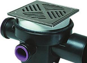 Immagine prodotto Kessel Scarico cantina Universal 27621 DN 100 w. Valvola antiriflusso doppia w. Griglia ED