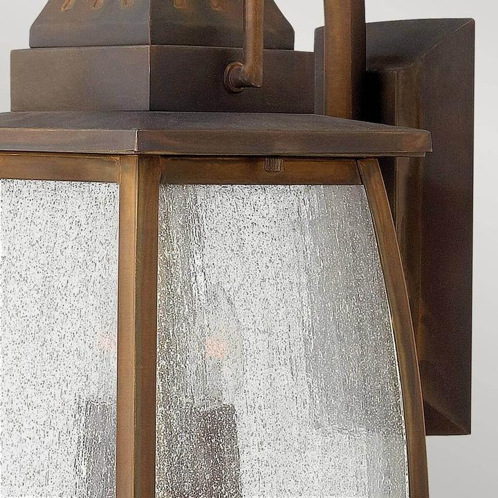 Actual product image Elstead Lighting Montauk outdoor wall light E14 2-fold 44cm Siena IP44 (E14)