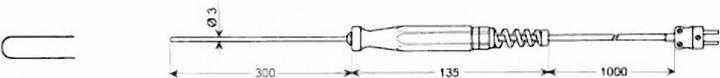Immagine prodotto Greisinger Sensore a immersione GTF 1200/300 -200 (Custodia del dispositivo di misurazione)
