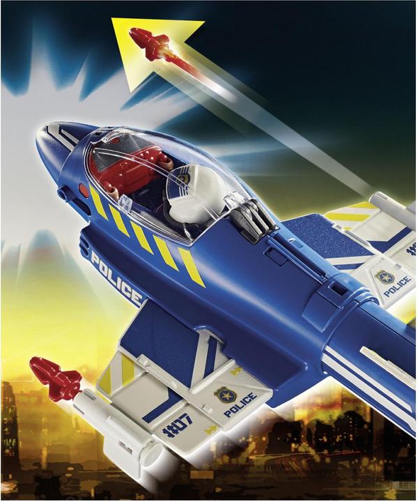 Actual product image Playmobil Police jet: drone tracking (70780, Playmobil City Action)