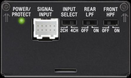 Actual product image Sony Xms400d.U (4-channel amplifier)