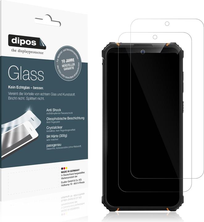 Produktbild Dipos Anti-Shock Displayschutz 9H (1 Stück, Hotwav W10)
