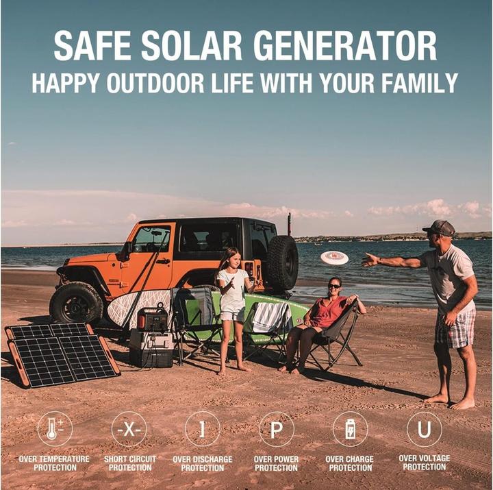 Image du produit Jackery SolarSaga (100 W, 4.69 kg)