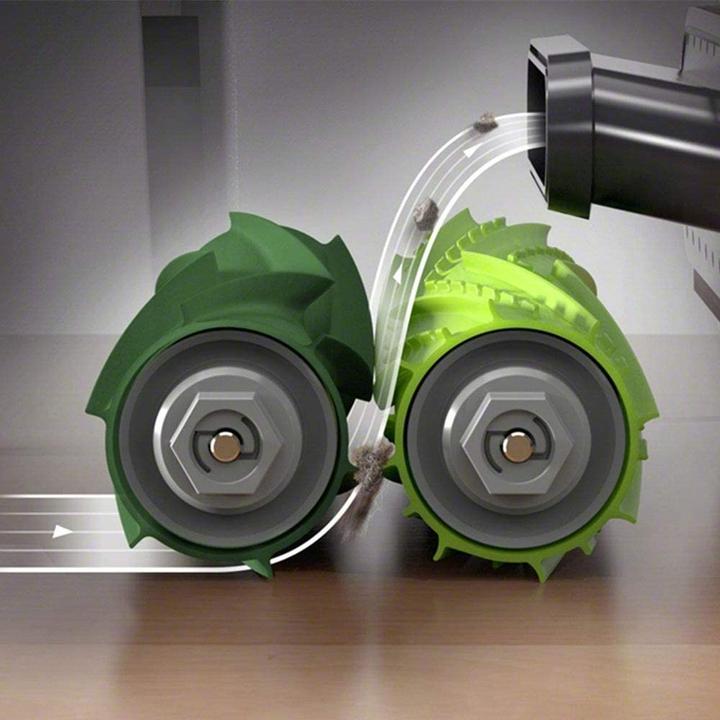 Immagine prodotto Werkstein Ersatz Gummi Lamellen Bürsten für iRobot Roomba Staubsauger Roboter - 2er Set