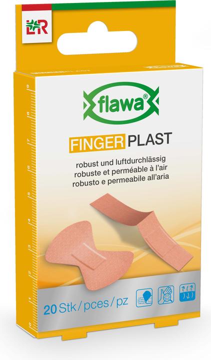 Image du produit Flawa Pansement rapide Textil Plast 6x10cm (20 x)