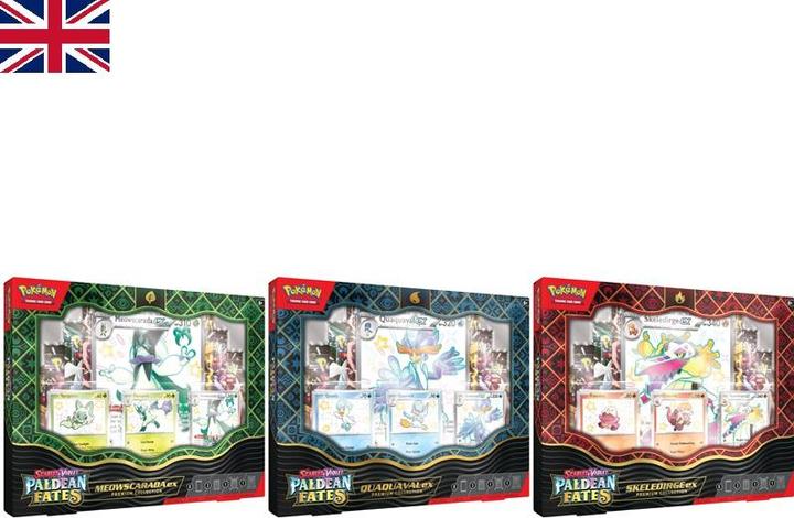 Actual product image Pokémon Paldean Fates (English, Box Set & Collection)