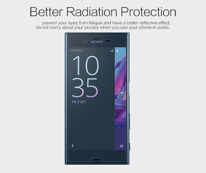 Actual product image Nillkin Matte Series (1 Piece, Sony Xperia XZ, Sony Xperia XZs)