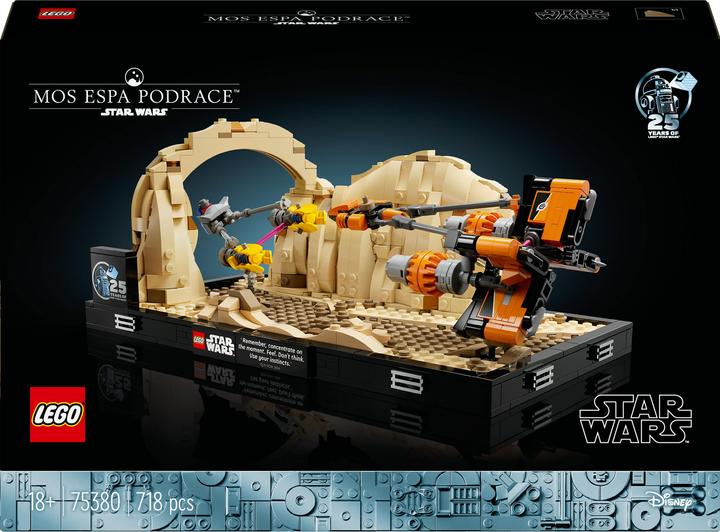 Image du produit LEGO Course de podium à Mos Espa - Diorama (75380, LEGO Star Wars)