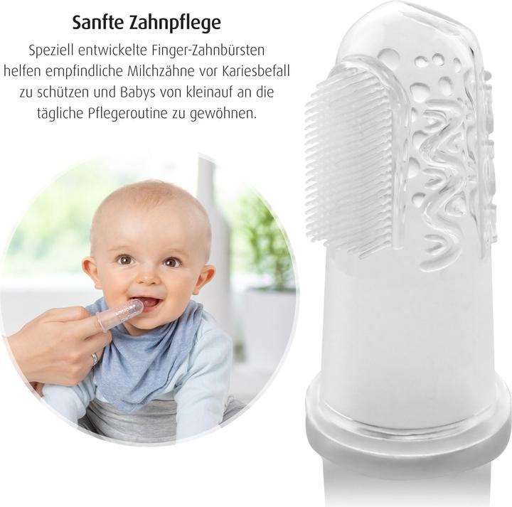 Actual product image Reer Finger Toothbrush (Soft, 2 x)