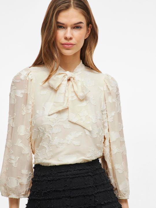 Actual product image Vila Tie Neck Oberteil mit 3/4-Ärmeln (S)