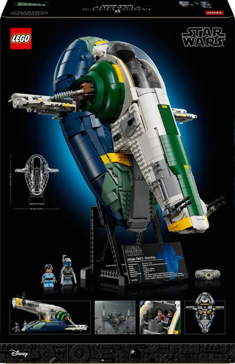Produktbild LEGO 75409 Jango Fetts Sternenschiff der Firespray-Klasse (75409, LEGO Star Wars)