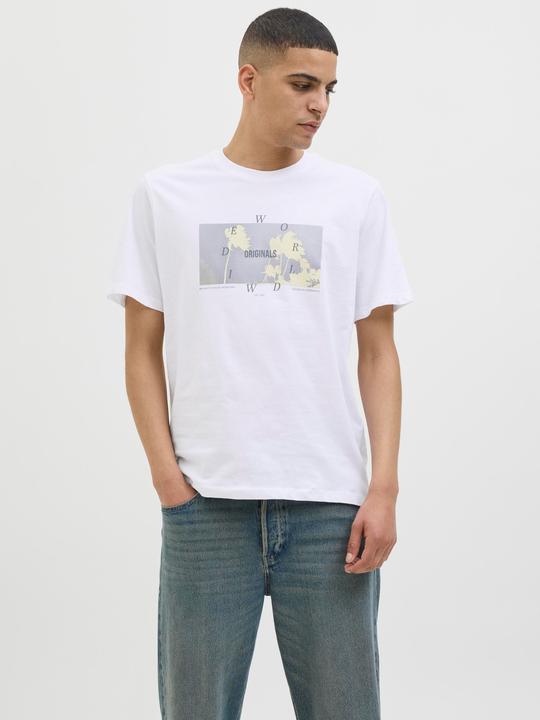Produktbild Jack & Jones Gedruckt Rundhalsausschnitt T-shirt T-shirt (L)
