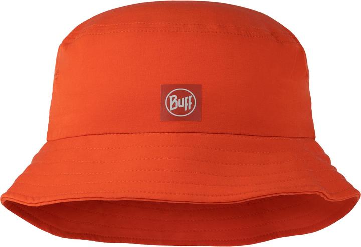 Buff Adventure Bucket Hat Einfarbig Mohn