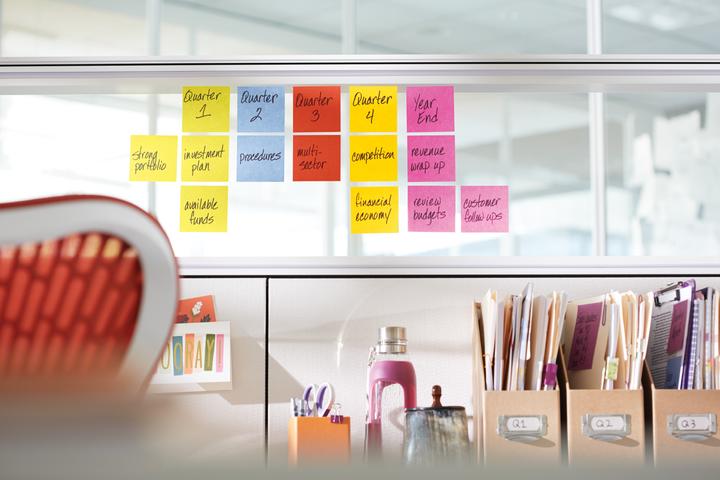 Produktbild Post-it Super Sticky Carnival (48 x 48 mm)