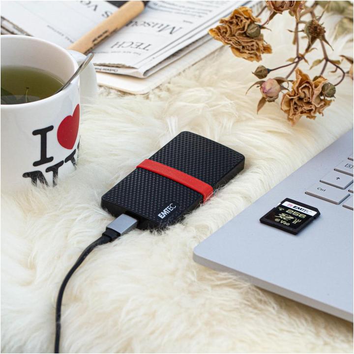 Actual product image Emtec X200 Portable SSD Power Plus (1000 GB)