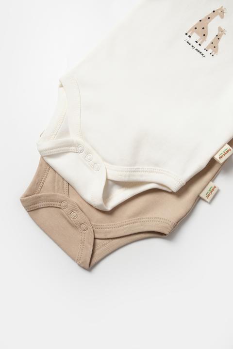 Image du produit BabyCosy Body. manches courtes. 2 Pack (62)