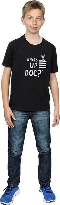 Image du produit Looney Tunes T-shirt en coton rayé pour garçons What's Up Doc Bugs Bunny (128)