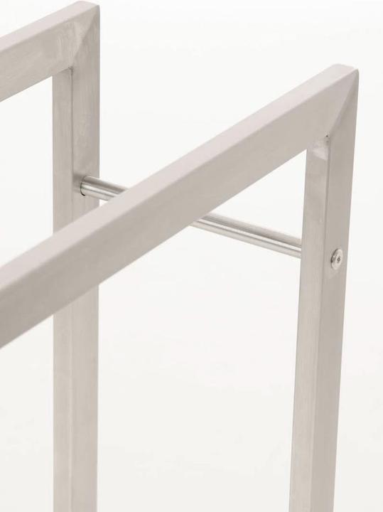 Image du produit CLP Support de bois de chauffage Keri 25x80x100, acier inoxydable (25 x 80 x 100 cm)