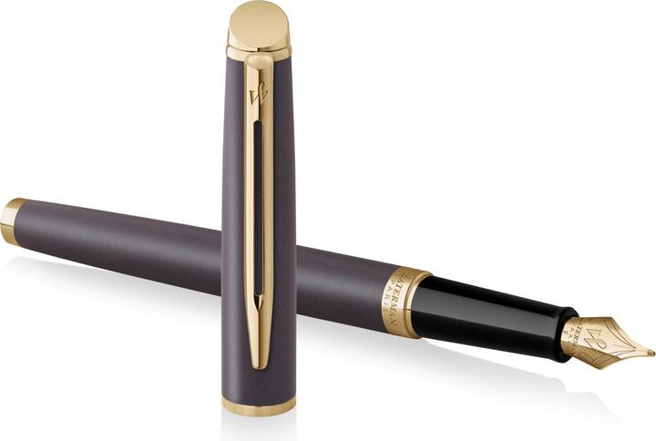 Produktbild Waterman Hémisphère Understated Edition - Füllfederhalter (Lava Schwarz, 1 x)