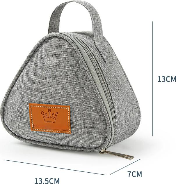 Only-Bags.Store Mini Dreieckige Isolierung Tasche Aluminiumfolie Thermische Kühler Mittagessen Tote