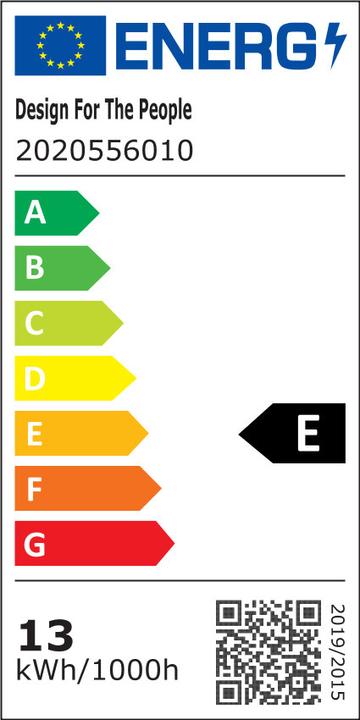 Energie-Label Nordlux Deckenleuchte Alba Dim, Grau (610 lm)