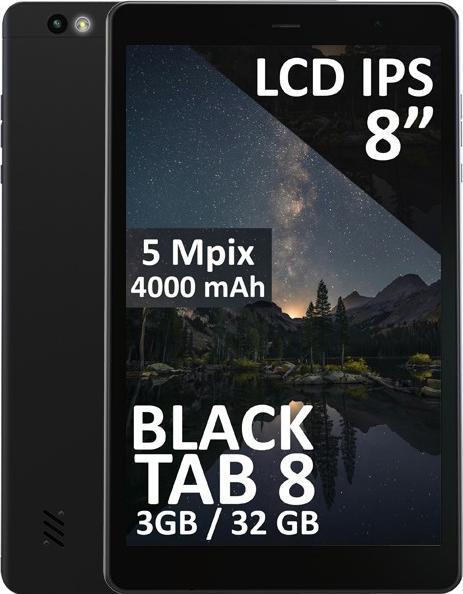 Produktbild Blow Tablet BlackTAB8 3/32GB 4G LTE (4G, 7.99", 3 GB, Black)