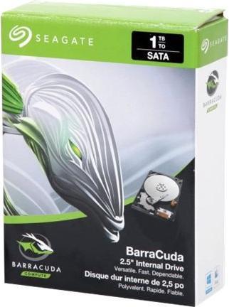 Seagate Barracuda HDD SATA /s 2.5inch height cache BLK single pack (1 TB, 2.5")