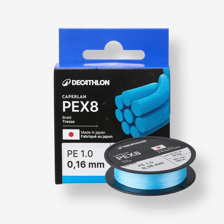 Produktbild Caperlan Lure fishing 8-strand braided line PEX8 150 m