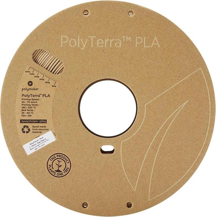 Produktbild Polymaker Polyterra (PLA, 1.75 mm, 1000 g, Braun)