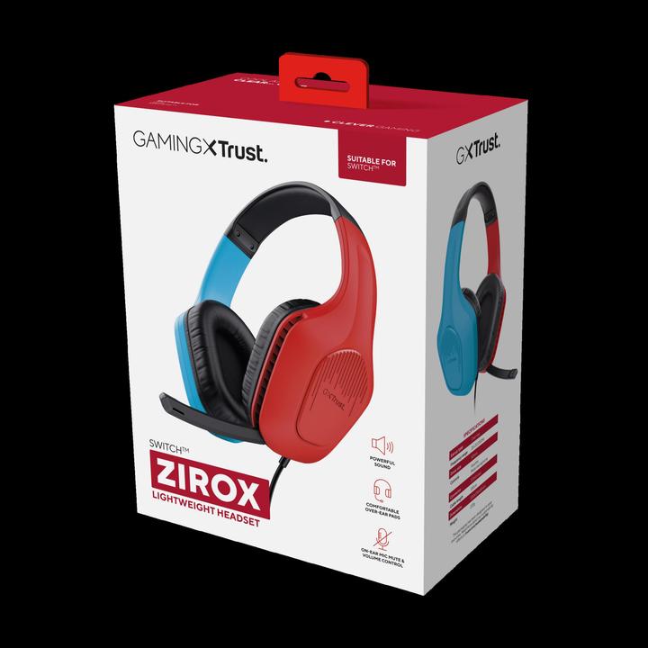 Image du produit Trust GXT416S Casque ZIROX Switch (Filaire)