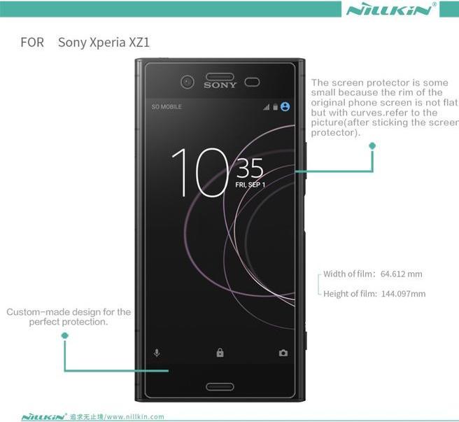 Image du produit Nillkin Série Matte (1 pièce(s), Sony Xperia XZ1)