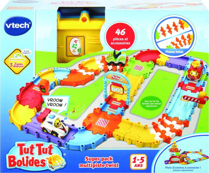 Image du produit VTech Tut Tut Bolides -Super Pack multipistes twist