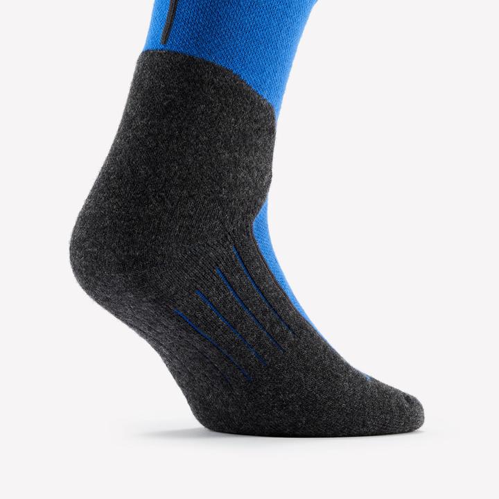 Immagine prodotto Wedze Calzini da sci e da snowboard per adulti - 100 blu/nero (39, 42)