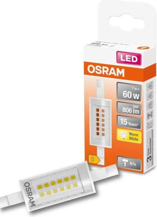 Actual product image Osram Slim Line (R7s, 7 W, 806 lm, 1 x, E)