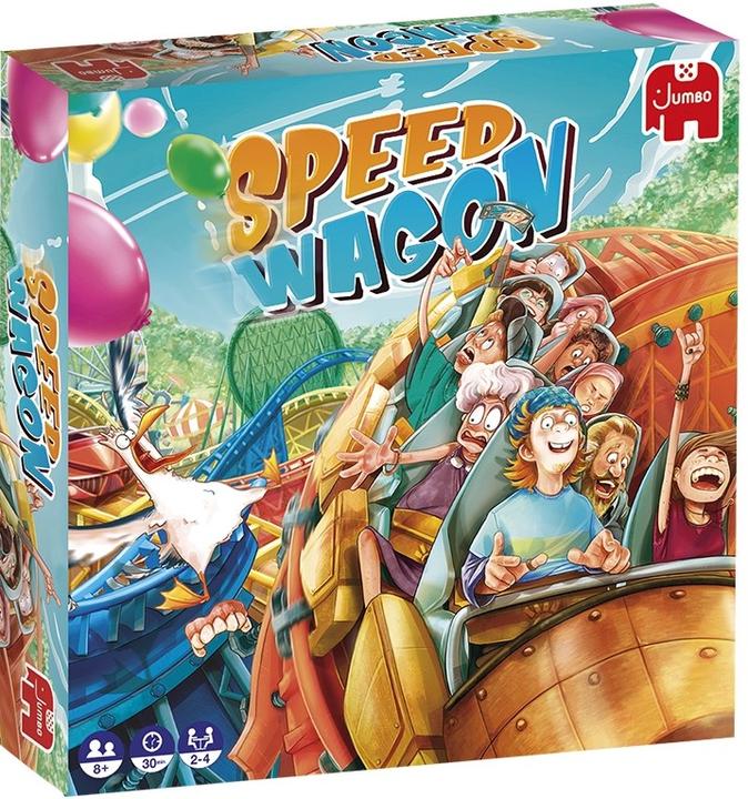 Produktbild Jumbo Speedwagon, d/f/i ab 8 Jahren, 2-4 Spieler, spanndes Achterbahn-Spiel (Deutsch)
