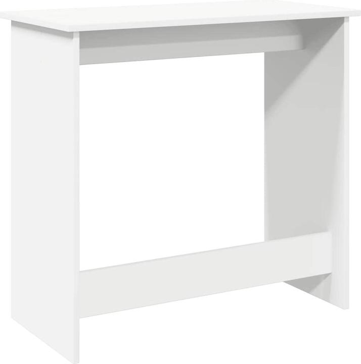 Actual product image VidaXL Desk White 84x40x75 cm Wood-based office desk PC desk (80 x 40 x 75 cm)