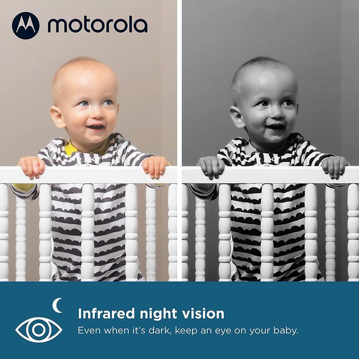 Image du produit Motorola Babyphone vidéo VM482 (Vidéo et audio, 300 m)