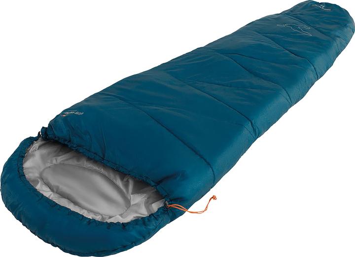 Actual product image Easy Camp Sleeping bag Starling Mummy Blue 8?C (dark blue/grey, model 2025)