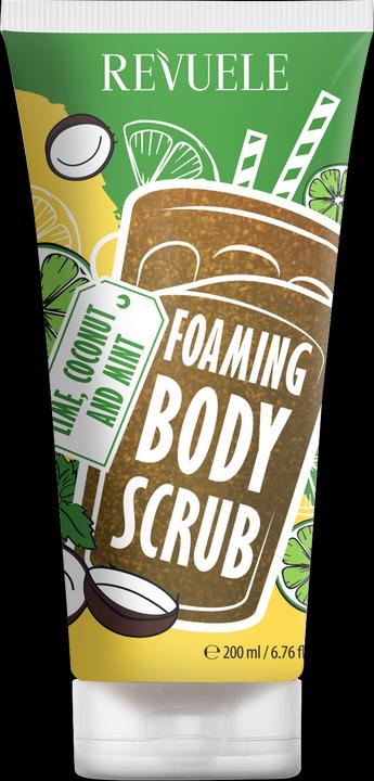 Revuele Schäumendes Körperpeeling Limette, Kokosnuss & Minze 200ml (200 ml)