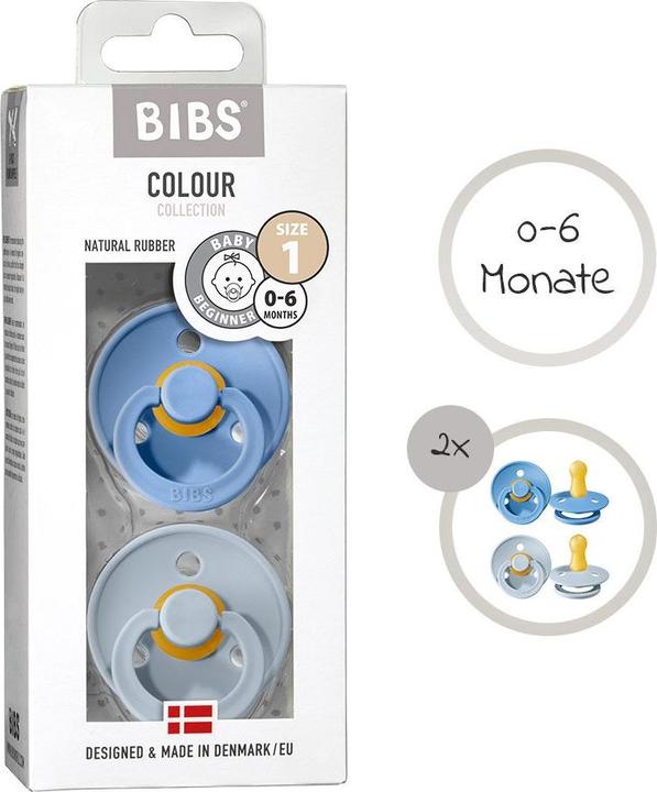 Produktbild Bibs Schnuller, 2er Pack (2 x, bis 6 Monate)