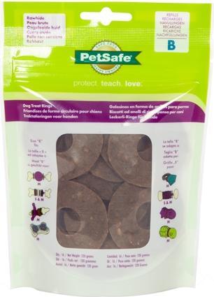 Actual product image PetSafe Rawhide Treat Ring Refills (Snack bag dog)