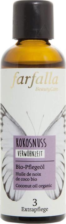 Produktbild Farfalla KOKOSNUSS Bio-Pflegeöl | VERWÖHNZEIT (Körperöl, 75 ml)