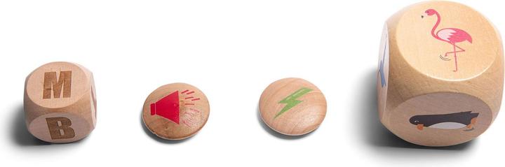 Actual product image BS Toys Birds in Action Wood - Easy for Children (German, French, Italian)