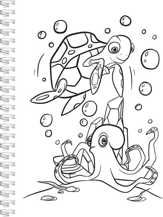 Immagine prodotto Topulo-Verlag:Libro da colorare sull'oceano per bambini