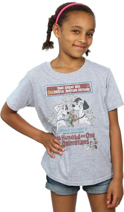 Image du produit Disney - T-shirt DALMATIANS RETRO POSTER - Fille (128)