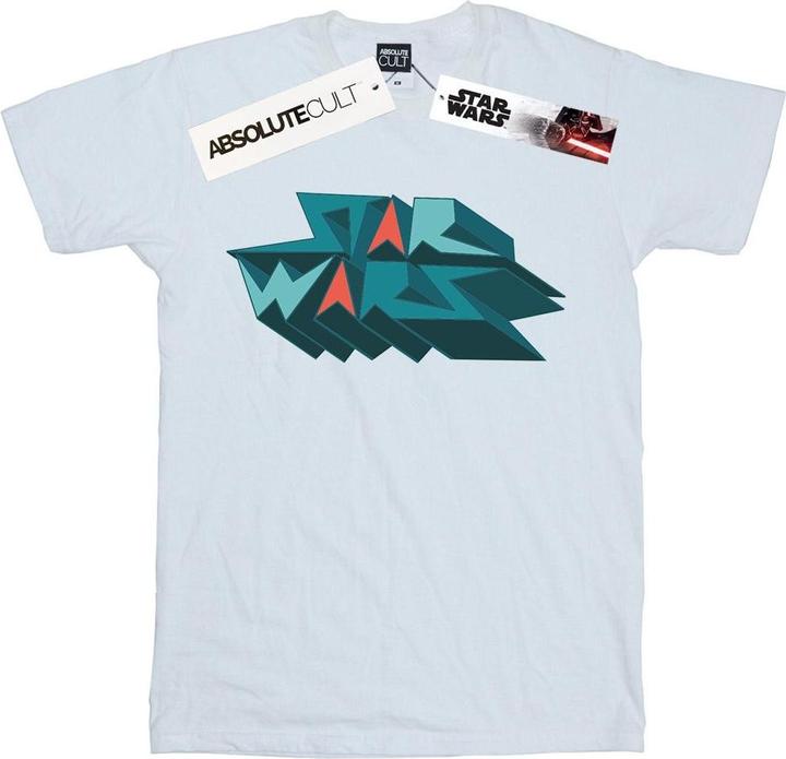 Produktbild Star Wars Edgy Block Logo TShirt (XXL)