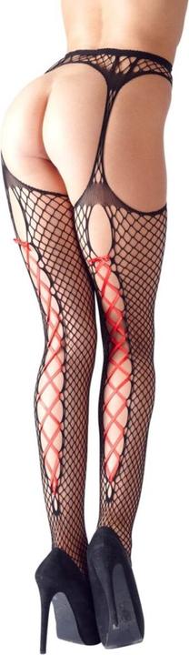 Cottelli Collection Tights with satin lacing
