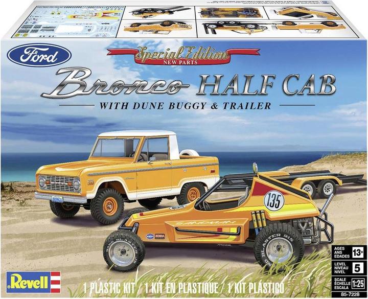Image du produit Revell Ford Bronco Half Cab- Sandmann II